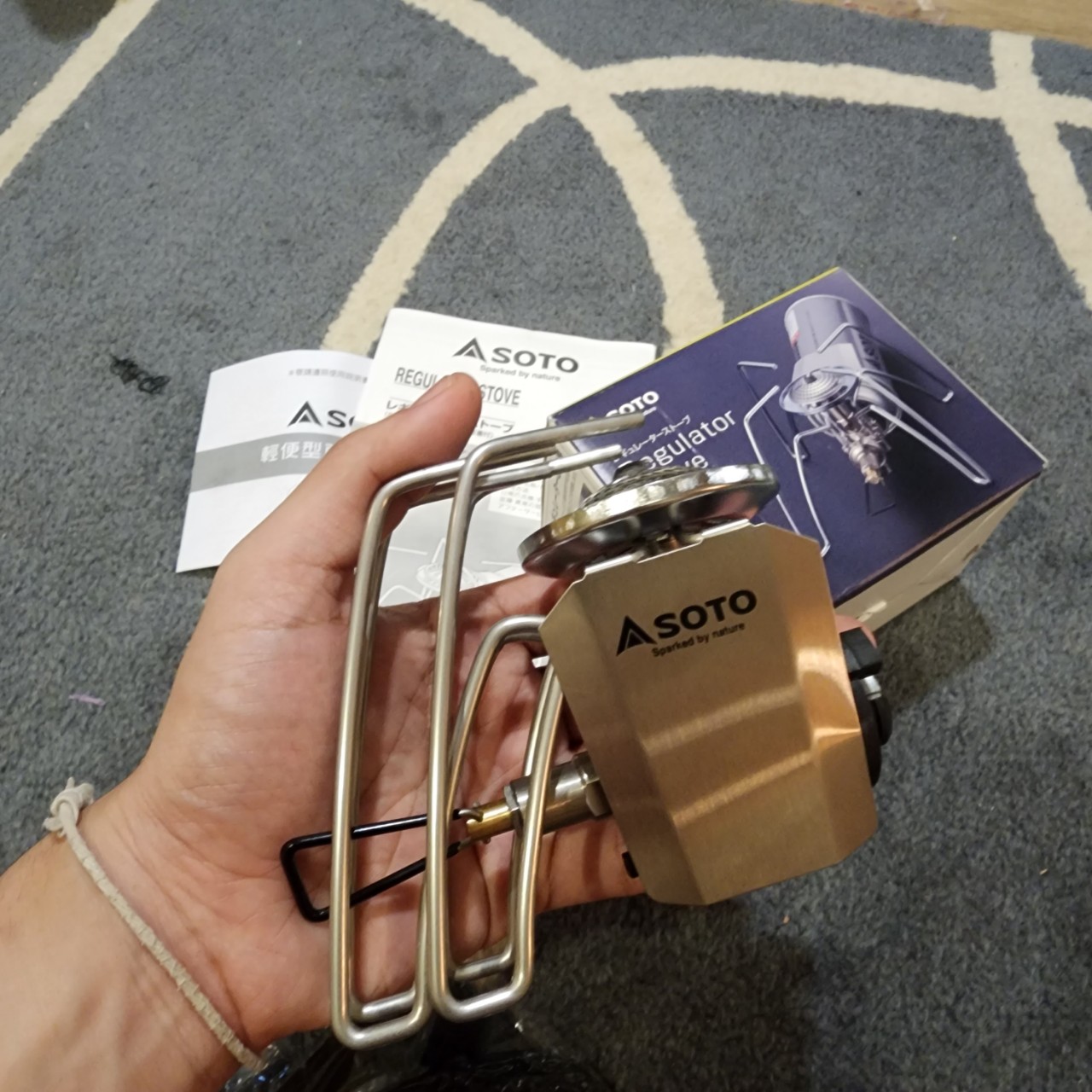 เตาแมงมุม SOTO ST-310 Regulator เตาแก๊สแคมป์ปิ้ง เตาแก๊สเดินป่า ของใหม่ ของแท้ พร้อมส่งจากไทย