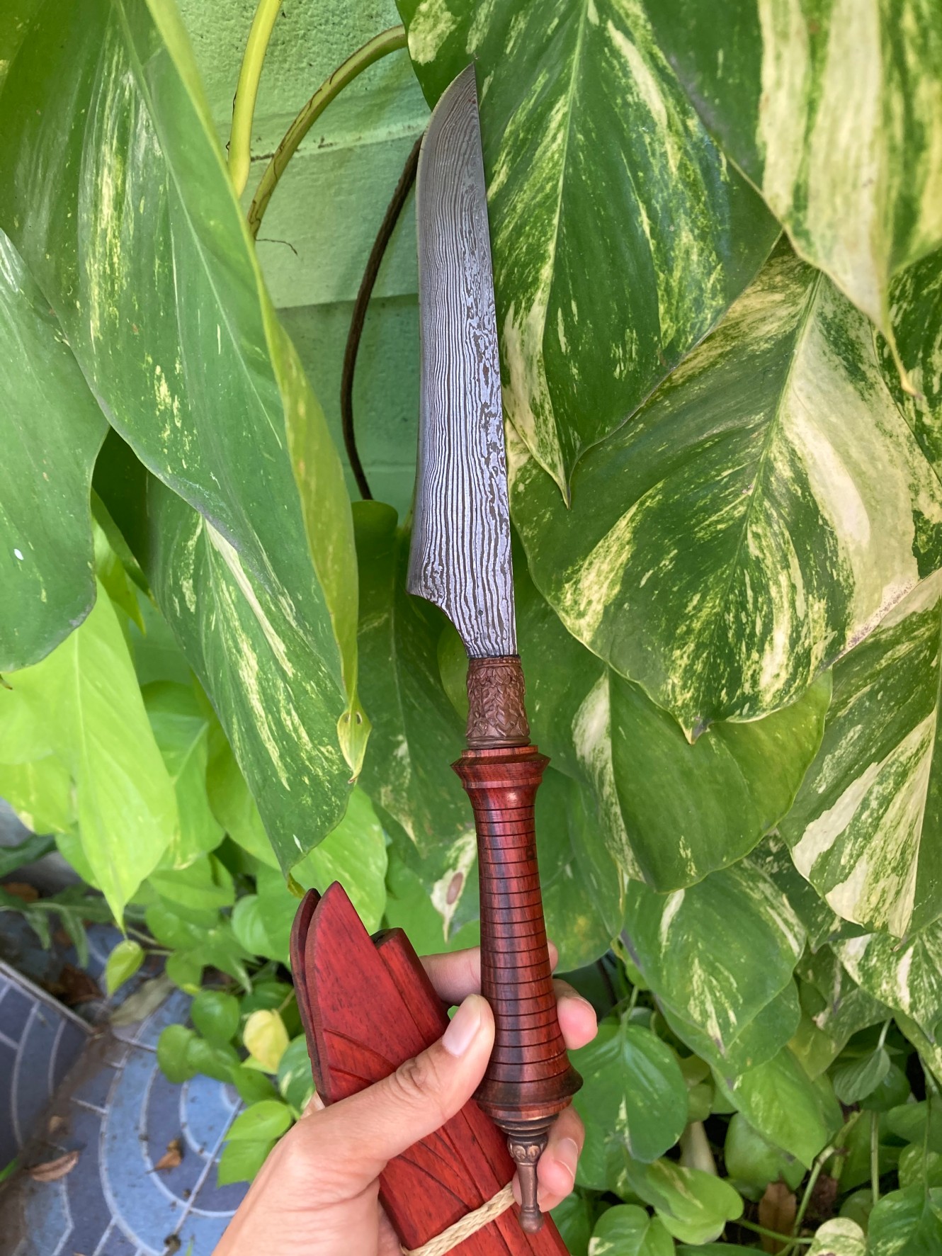 มีดลูกพราหมณ์ จันทร์เพ็ญ พิธีพระพุทธเจ้า 28 พระองค์ วัดท่าขนุน