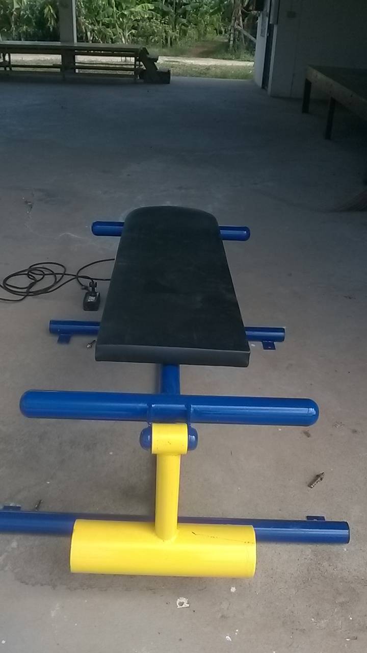 รหัส SM ผลงานติดตั้ง (อบต.วัดโบสถ์ จ.พิษณุโลก) เครื่องออกกำลังกายกลางแจ้ง