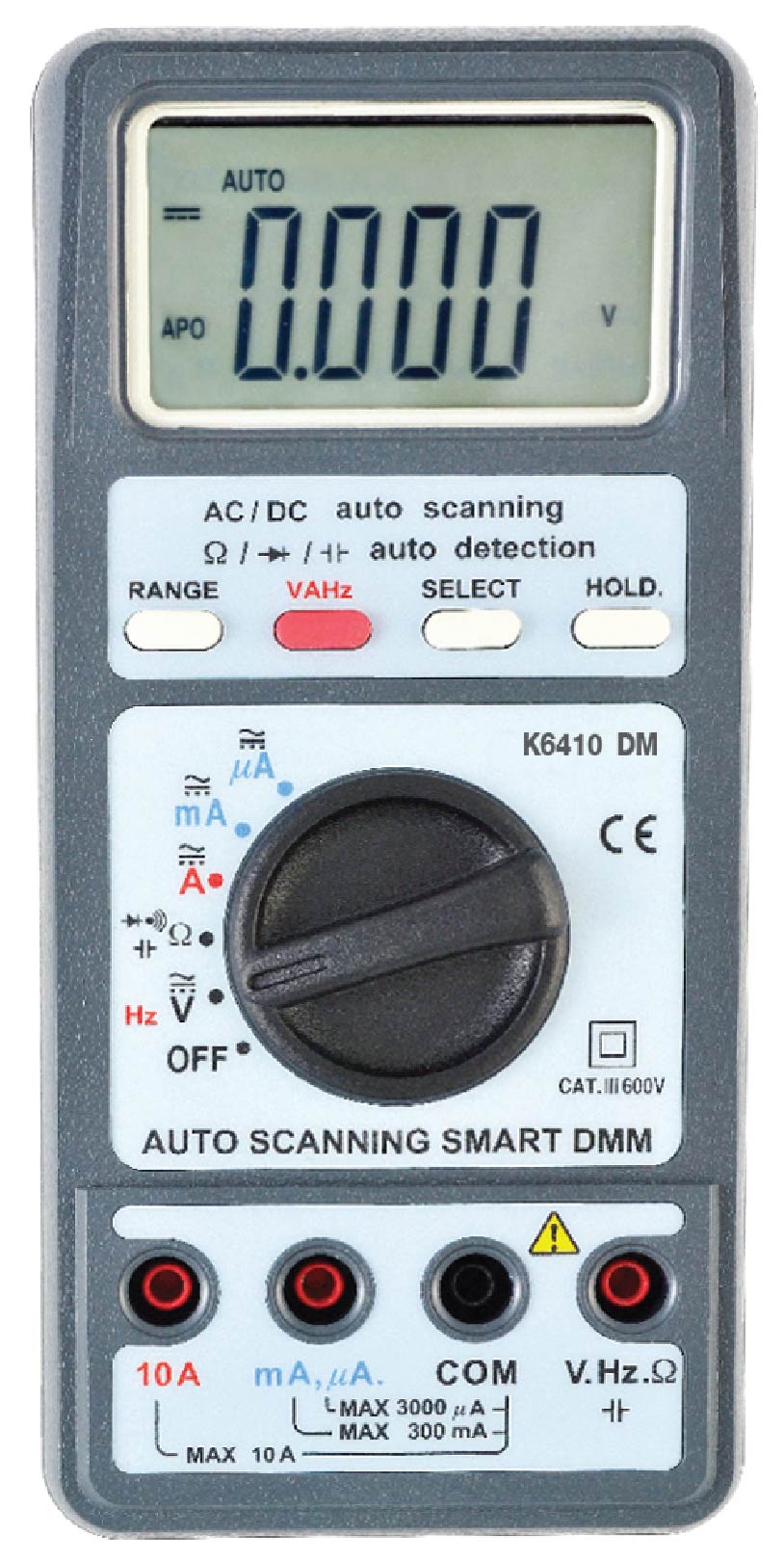 มัลติมิเตอร์แบบดิจิตอล (Digital Multimeters) KEPLER รุ่น K6410 DM