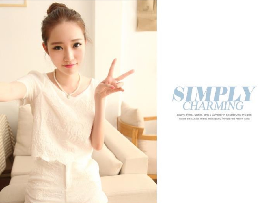 สร้อยคอมุก สไตล์เกาหลี มุกเล็กพันเกลียว ร้อยจี้มุกเพชร