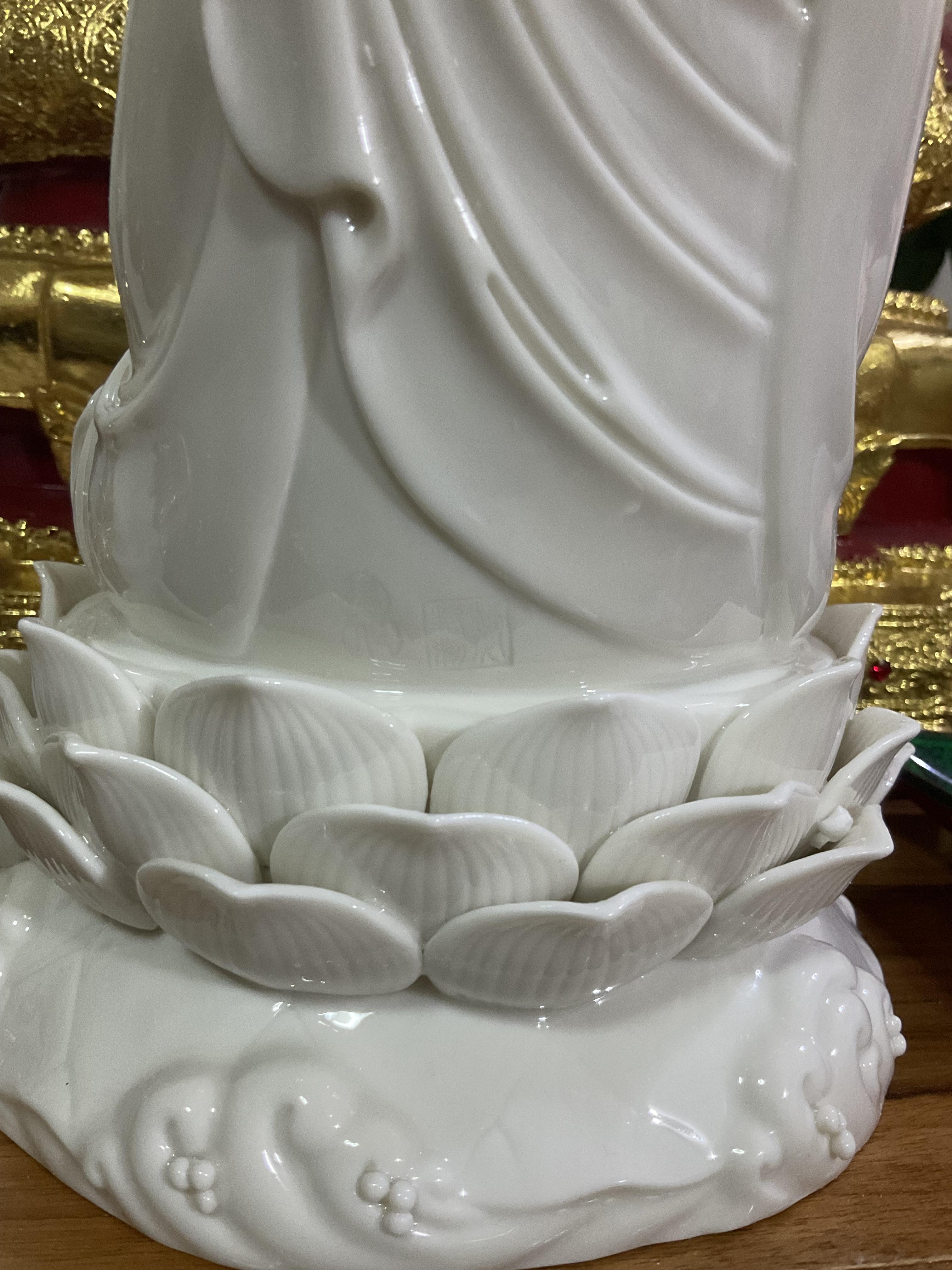 พระยูไล (สัมโภคกาย) พอร์ซเลน สูง 10“ หลวงพ่อบ๊ะ วัดโพธิลังการ์