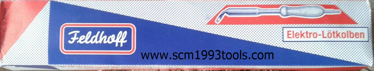 FELDHOFF เฟลฮอฟ หัวแร้งแช่ไฟฟ้า รุ่นตรง เยอรมัน 100W/220V Electric Soldering Gun