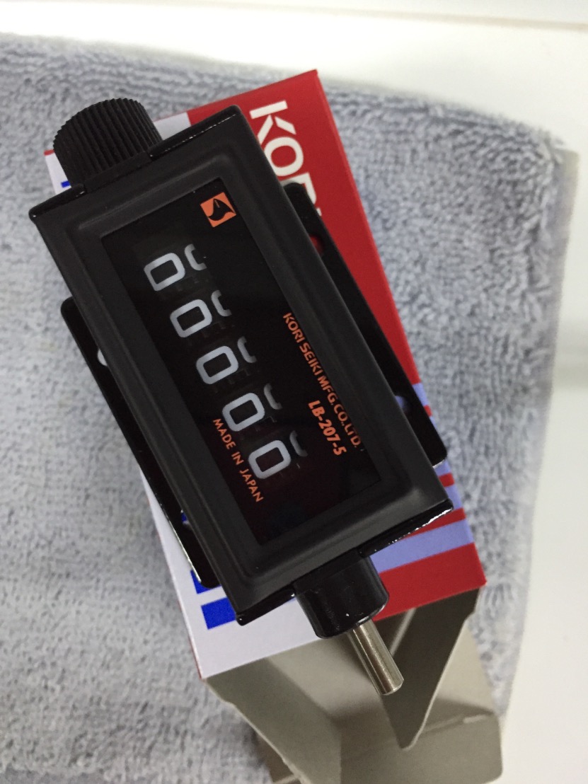 KORI โกริ นับเลขหมุนรอบ รุ่น LB-207 Revolution counter ญี่ปุ่น