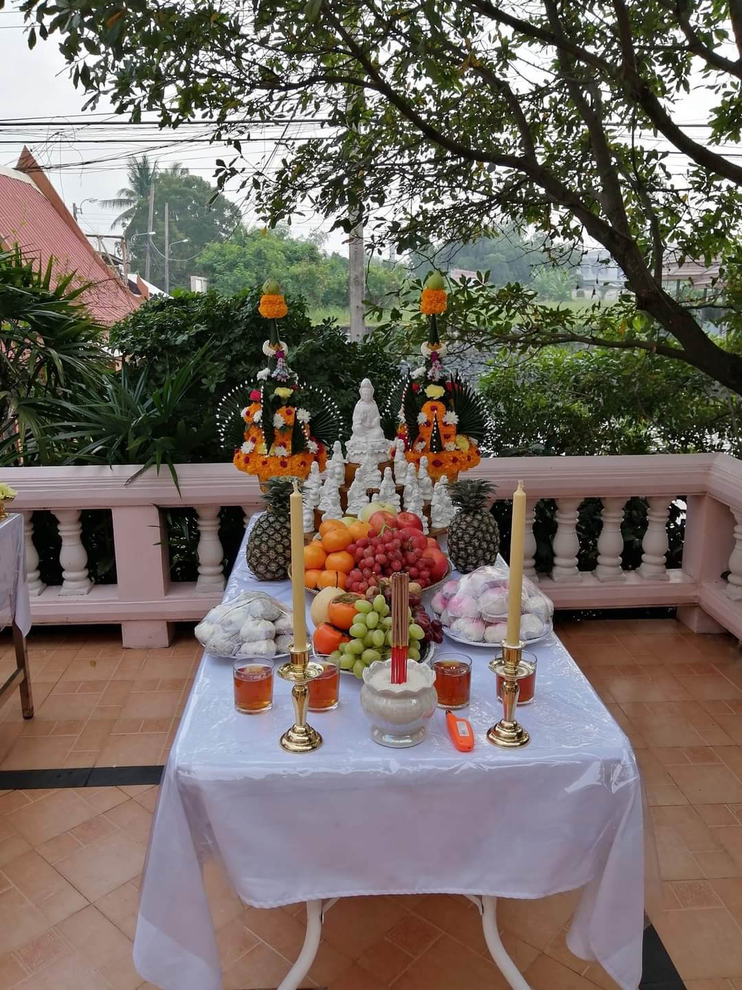 แผ่นป้ายไม้ พระแม่กวนอิม (เสกล่าสุดวาระพิธีแม่กวนอิมออกบวช) ลพ.เอ บ้านสุมโน