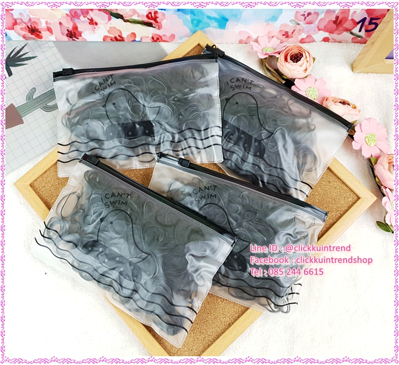 ยางรัดผม สีดำ(สีเดียว) แบบยางพลาสติก(ยางกิโล) แพ็คใส่ซองพลาสติก ขายส่ง เซต 10 ห่อ