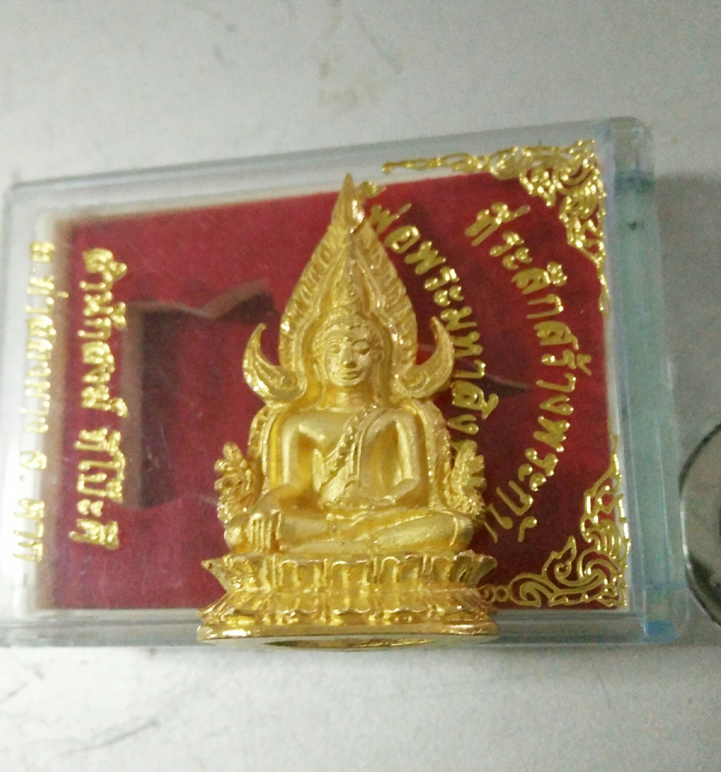 สมเด็จองค์ปฐมชุบทองพ่นทราย พ่อตุ๊มหาสิงห์ (พิธีฝ่าวิกฤต เข้าพิธี ลพ.เล็ก พุทธาภิเษก)