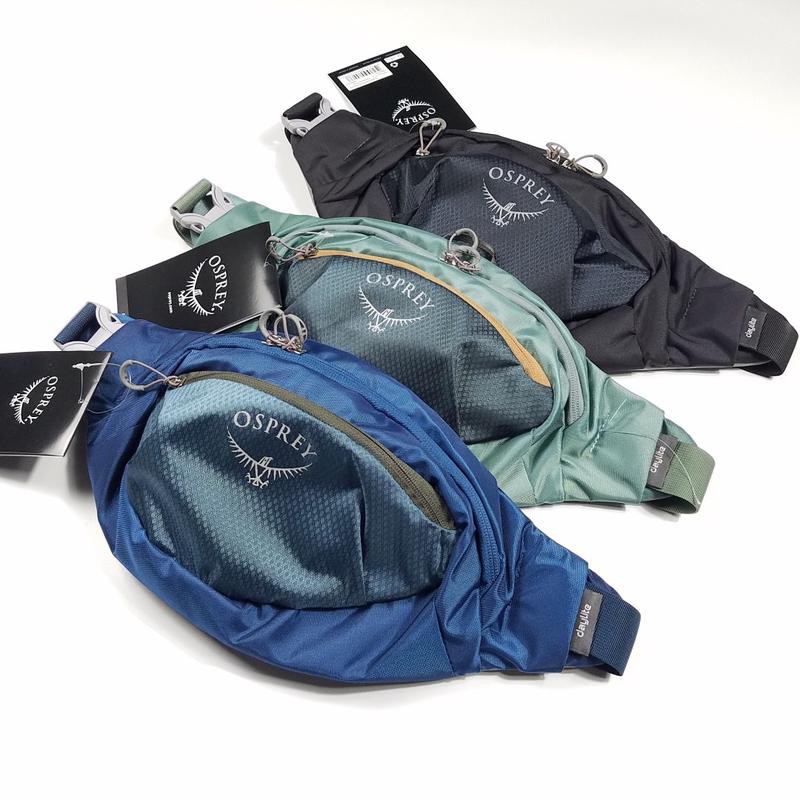 กระเป๋าคาดอก Osprey Daylight Waist Pack ของใหม่ ของแท้ พร้อมส่งจากไทย กระเป๋าคาดเอว กระเป๋าเดินป่า กระเป๋ากันน้ำ