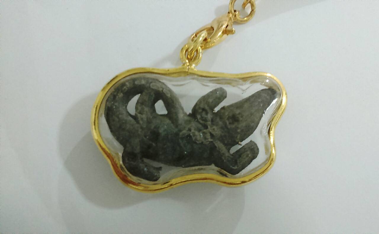 จระเข้โทน รุ่น 2 หลวงพ่อสนิท ปี 2516