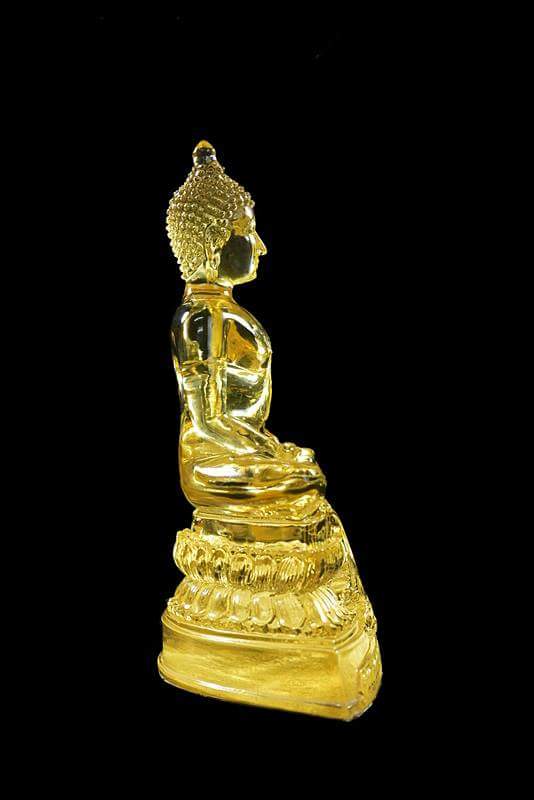 พระแก้วใสสุโขทัย หน้าตัก 3 นิ้ว ทันหลวงพ่อฤาษีลิงดำเสก