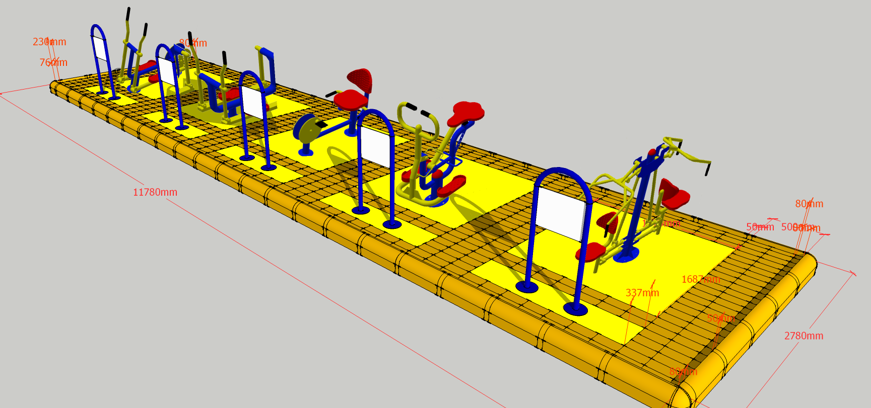 เครื่องออกกำลังกายกลางแจ้งราชเทวี