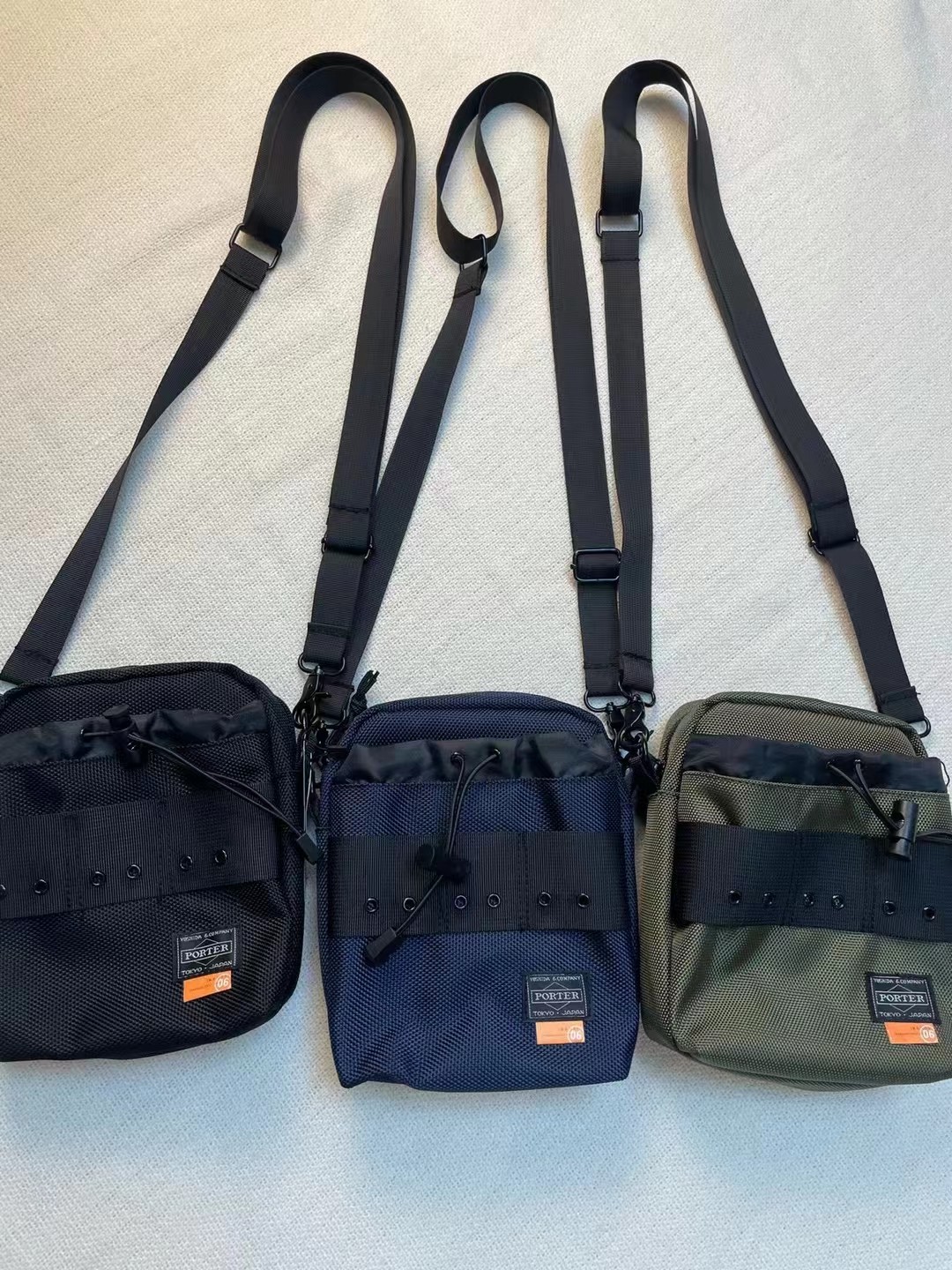 กระเป๋าสะพายข้าง Porter x MDNS ของใหม่ ของแท้ พร้อมส่ง กระเป๋าสะพาย กระเป๋าคาดเอว