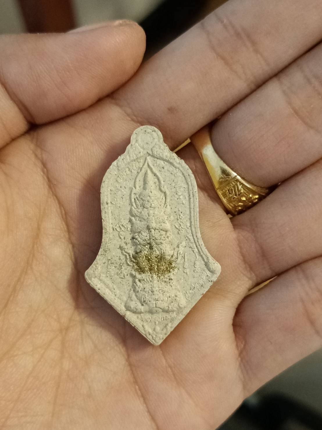 พระผงหลวงปู่ทวด - ท้าวเวสฯ เนื้อผงพุทธคุณ รุ่น ลาภผลพูนทวี โชคดีมีชัย วัดเขาตอง ลพ.เล็ก หลวงพี่แจ้ พุทธาภิเษก