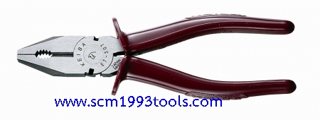 KEIBA คีมปากจิ้งจก 6 นิ้ว ด้ามแดง รุ่น ET-506 Side Cutting Pliers (European Type)
