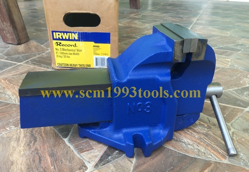 IRWIN Record ปากกาจับชิ้นงาน 4 นิ้ว เออร์วิ่น เรคคอร์ด คุณภาพสูง Mechanics Vices