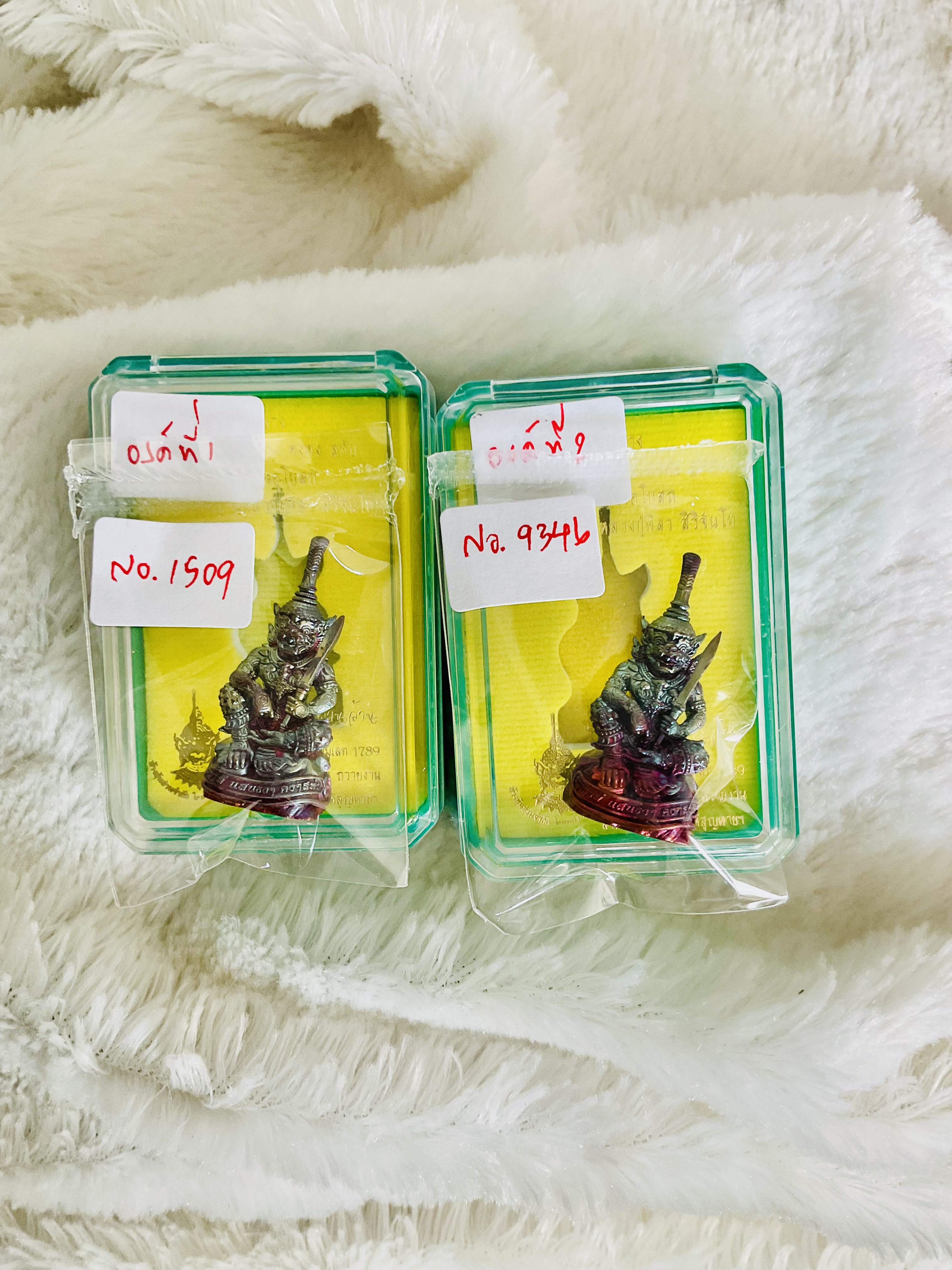 พญาพาลีนั่งบัลลังก์ องค์ที่ 2 (no.9346) ลป.ศิลา