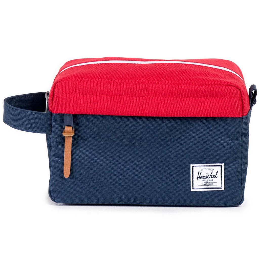 กระเป๋าใส่อุปกรณ์อเนกประสงค์ Herschel Chapter - Navy/Red ของแท้ พร้อมส่ง