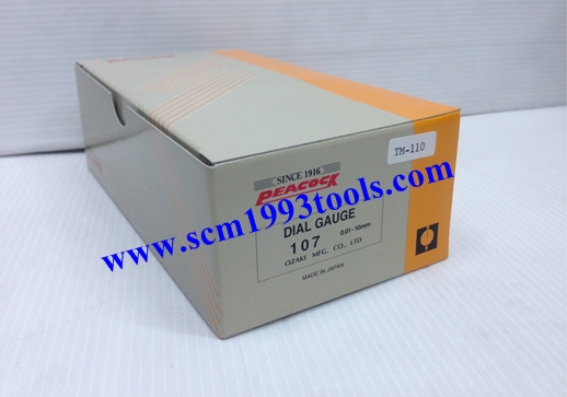 PEACOCK พีค้อก เกจตั้งศูนย์ ไดอัลเกจ รุ่น 107 DIAL GAUGE