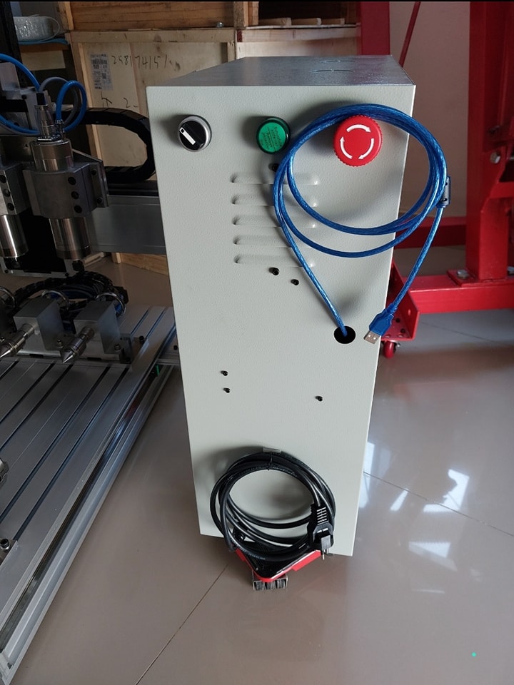 CNC4060 3Head 3Rotary