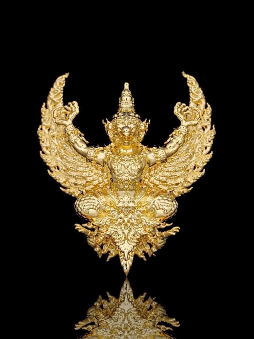 ครุฑห้อยคอ รุ่น โคตรรวยสุดสุด หลวงพ่อวราห์ วัดโพธิทอง