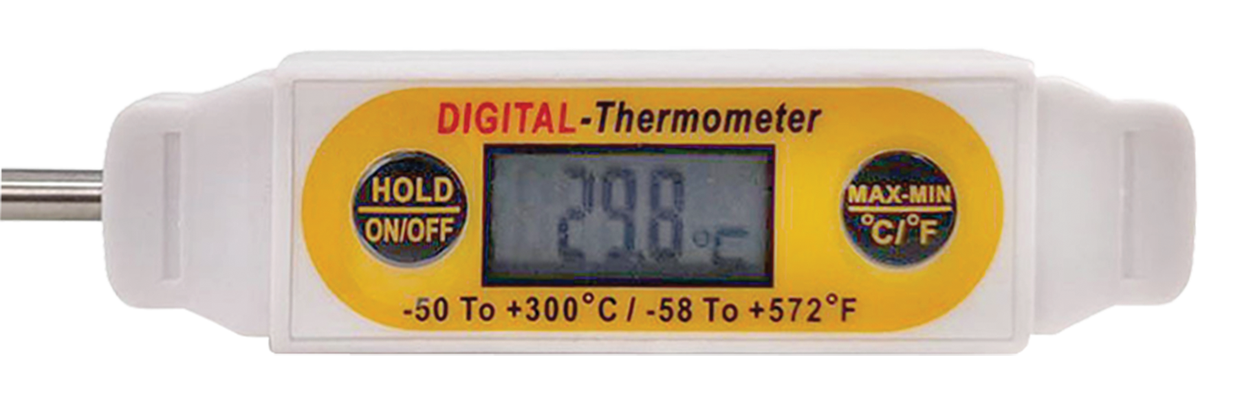 เครื่องวัดอุณหภูมิอาหาร KEPLER รุ่น KDT-367 เซนเซอร์ยาว 200 มม. Digital Thermometer Water poof