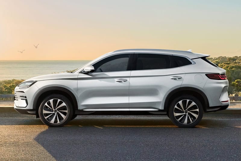 เสาแปะข้าง BYD SEALION6 บีวายดี ซีไลอ้อน6 ปี 2024-ปัจจุบัน Pillar cover(สีเงิน)( สเตนเลสแท้ 304)