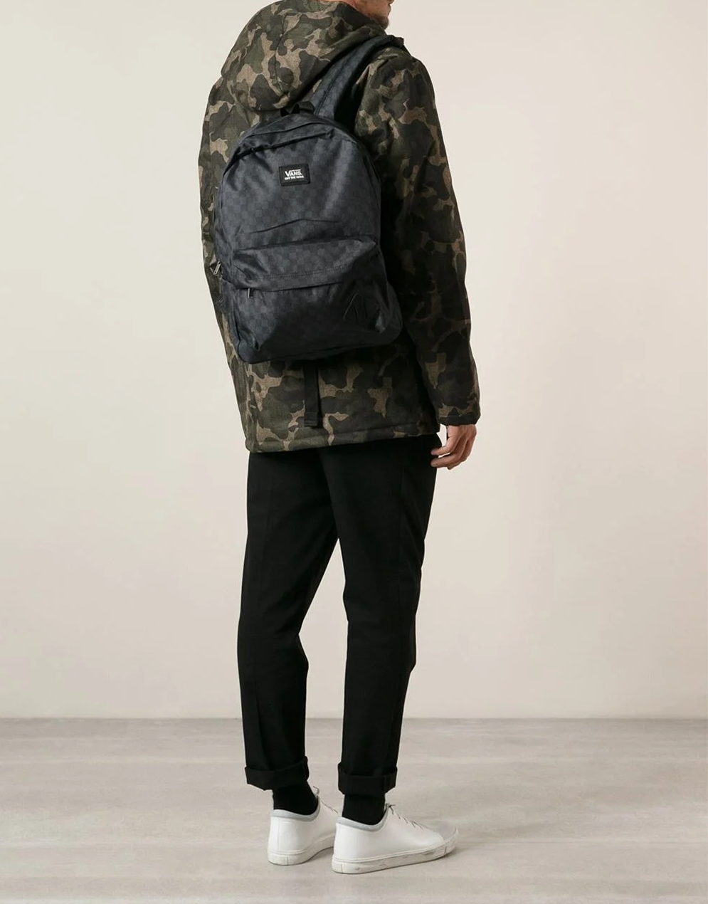 กระเป๋าเป้ Vans Old Skool lll Grey Checkerboard Backpack ของแท้ พร้อมส่ง จากไทย