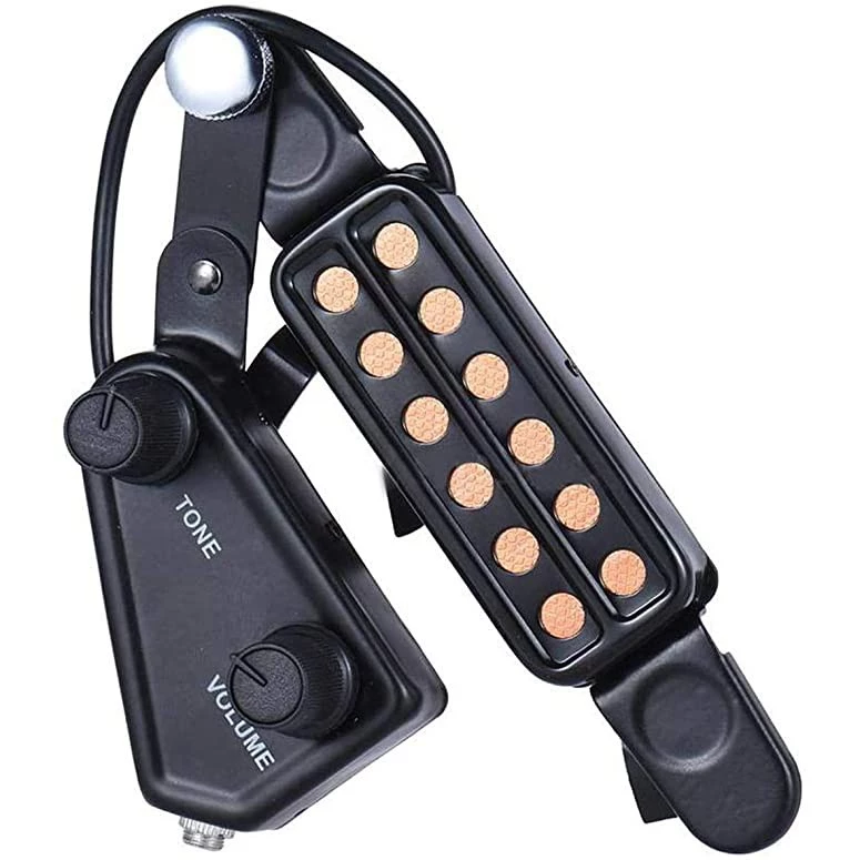 ปิ๊กอัพกีตาร์โปร่ง GUITAR PICKUP 12-HOLE 12 รู