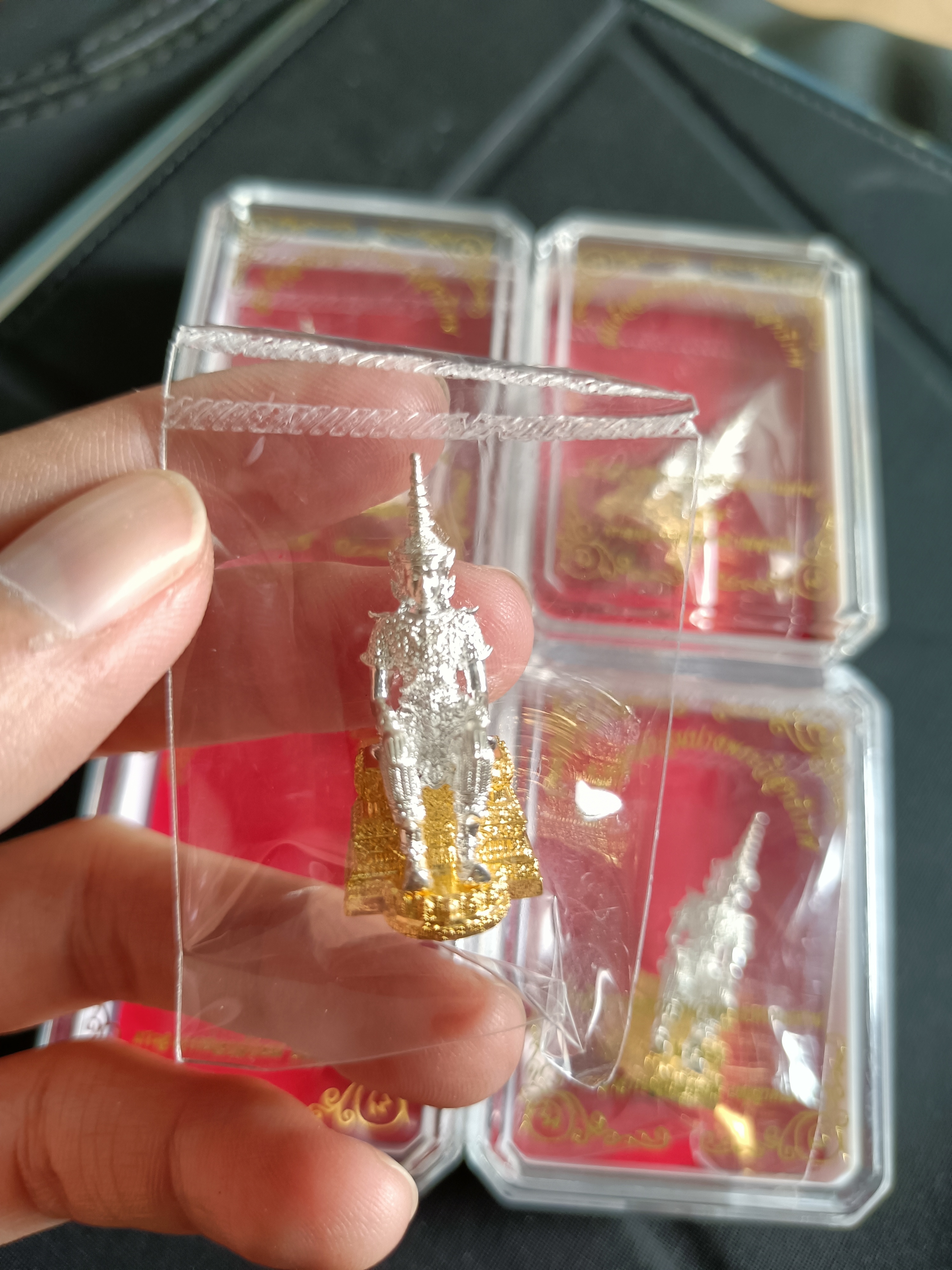 องค์ปฐมปางพระวิสุทธิเทพชุบเงิน ทอง วัดพุทธพรหมยาน ปี 64