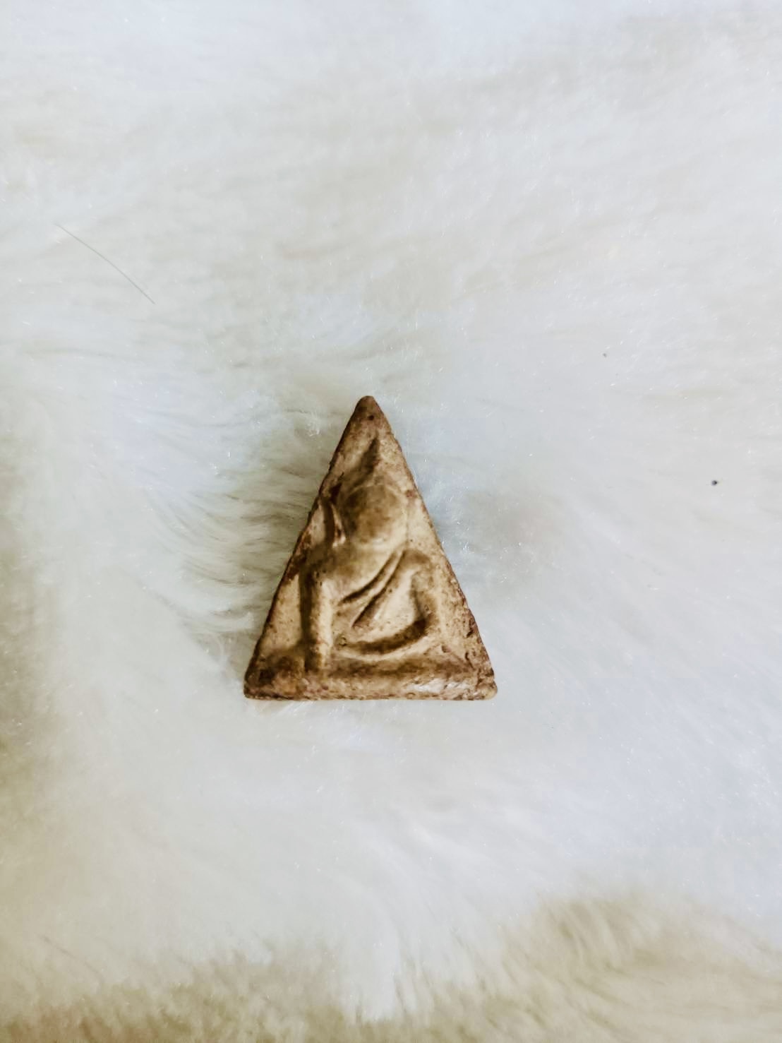 พระนางพญา สมัยอโยธยา วัตถุมงคลส่วนองค์หลวงพ่อเล็ก วัดท่าขนุน