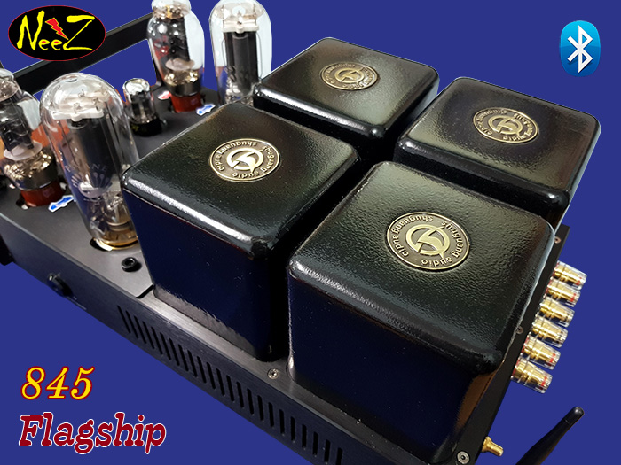 แอมป์หลอด 845 เรือธง ชุดหลอดUSA. Tube Amp+Bluetooth ผลิตโดยShuguang