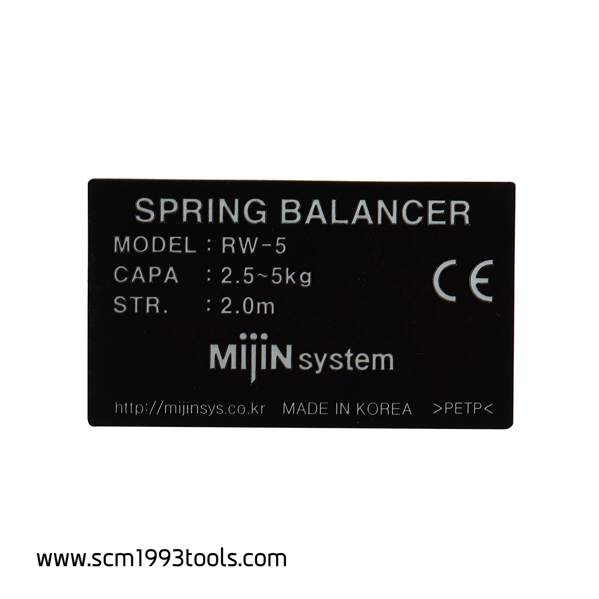 Tigon ไทกอน รุ่น RW-5 รอกสปริงแบบ รีแทรกเตอร์ 2.5-5.0 kg. Retractor