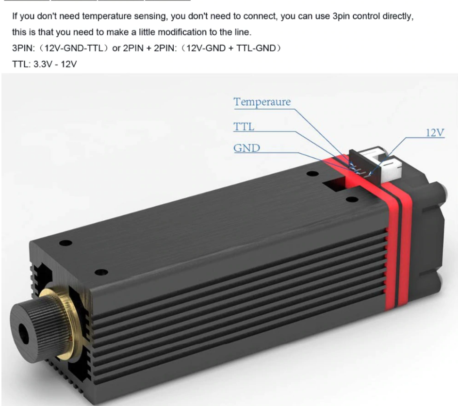 450nm 20W Laser Cutting / Engraving Module