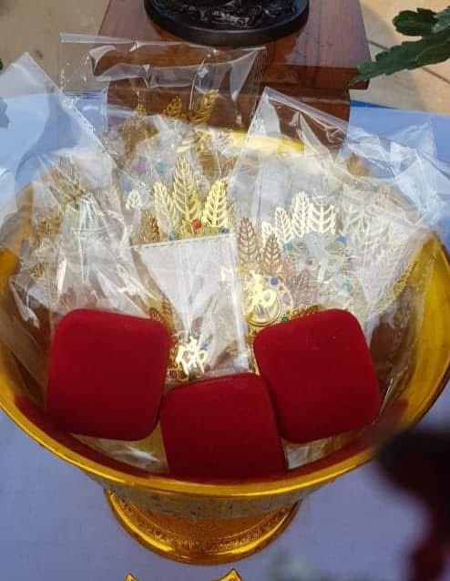 พัดจี้กง ขนาด 10 cm หลวงพ่อบ๊ะ ปี 64