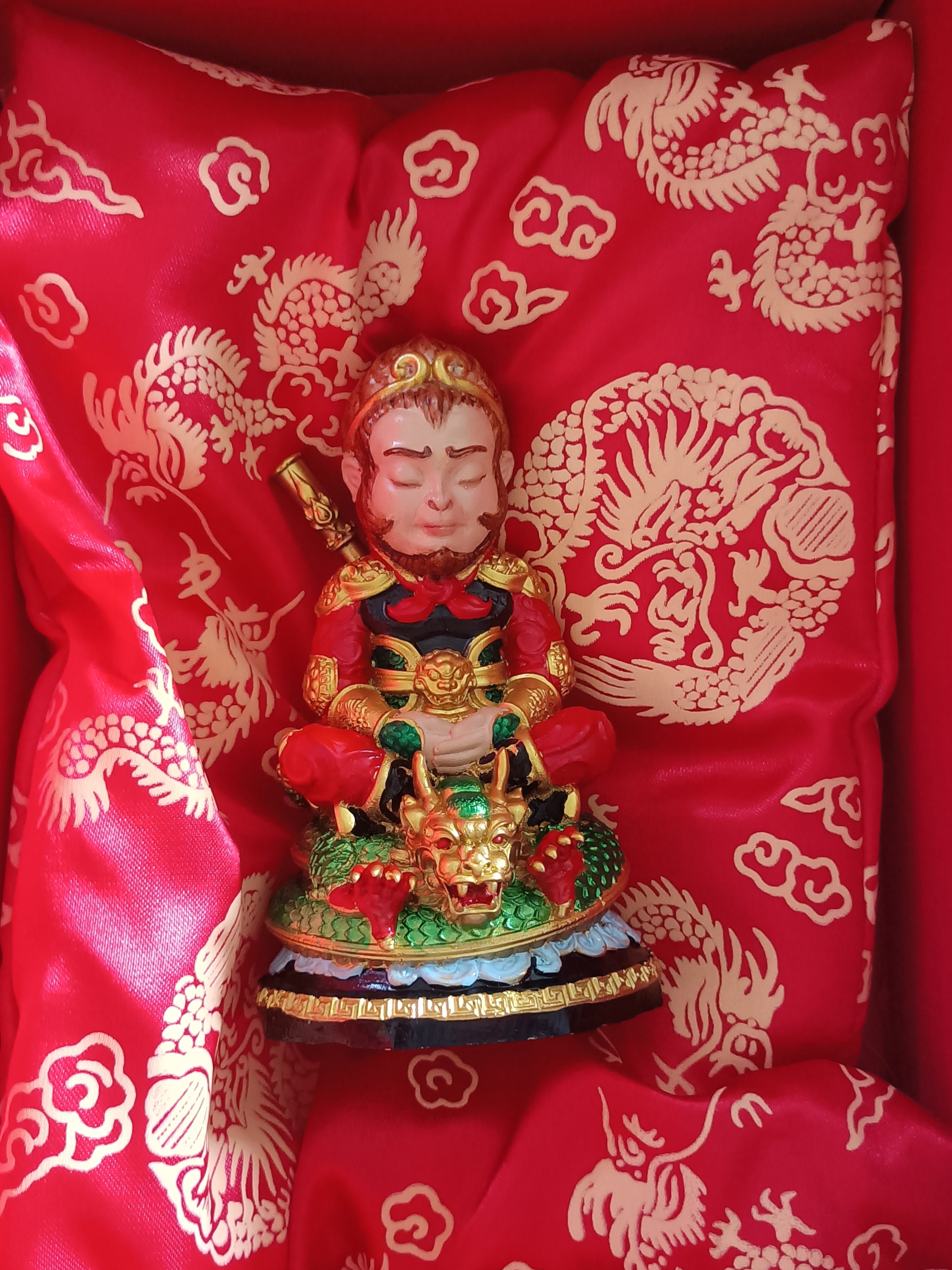 ฉีเทียนน้อย รุ่น 2 เลข 64 เข้าพิธีเสกแบบจีน วัดถ้ำเขาชะอางค์