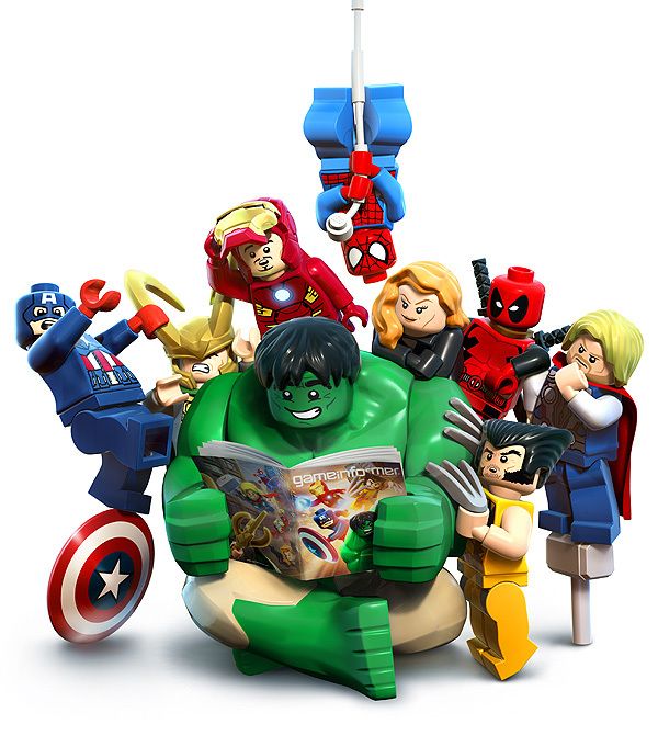 Marvel Super Heroes เลโก้จีน mini figures