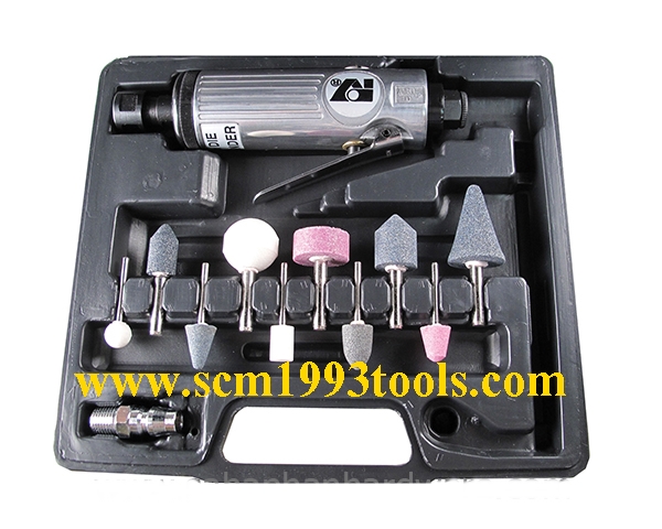 RY-317AB ชุดเครื่องเจียรลม พร้อมปากจับแกน 3,6 มม. Air angle die grinders