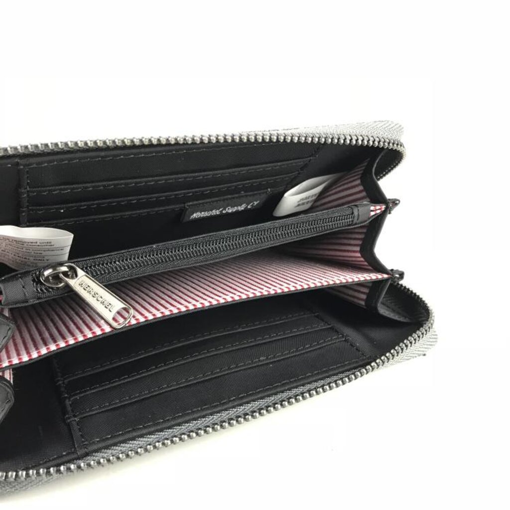 ของแท้ พร้อมส่ง Herschel Thomas Wallet - Raven Crosshatch