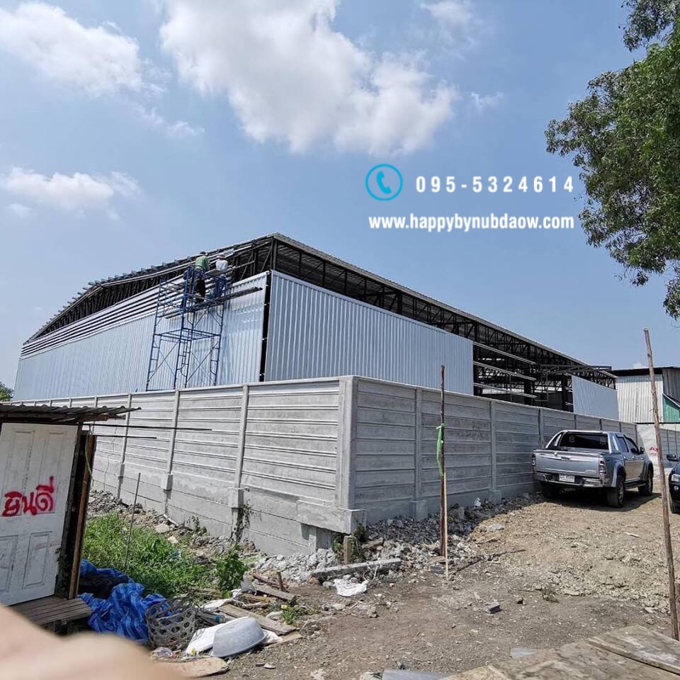 โกดังสำเร็จรูป หนองจอก ขนาด30x36x6 เมตร