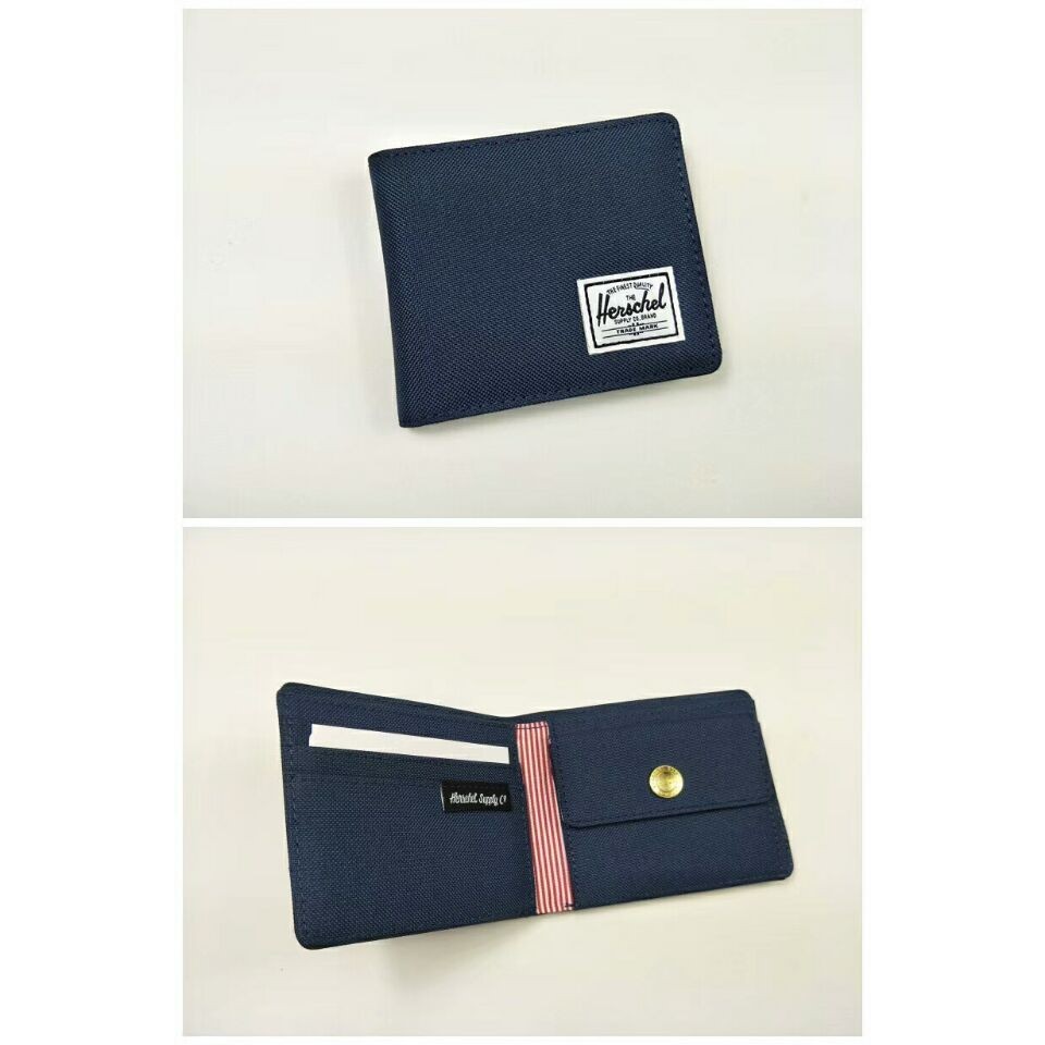 Herschel Supply Roy Coin Wallet - Navy ของแท้ พร้อมส่ง