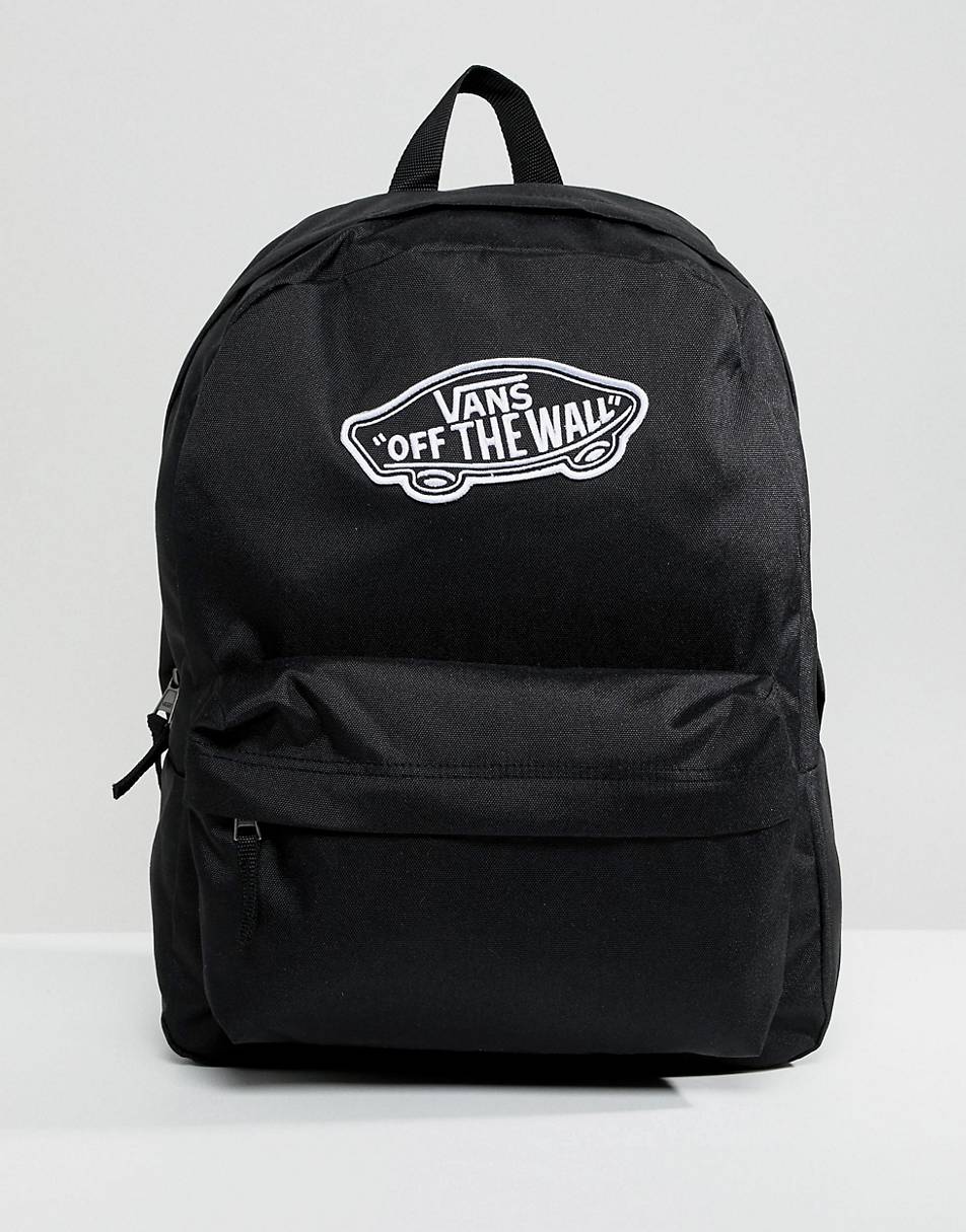 กระเป๋าเป้ Vans Realm Backpack Black ของแท้ พร้อมส่ง จากไทย