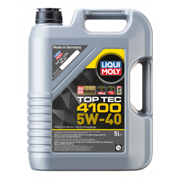 Liqui Moly Liqui Moly Top Tec 4100 5w40 5 ลิตร