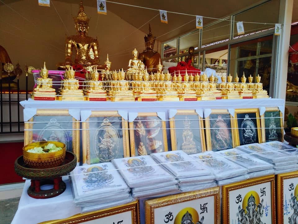 พระไภษัชยคุรประภาตถาคต รุ่น รักษาโรคภัย ปี 63 ครูบากฤษดาและรวมเกจิ