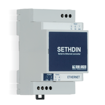 DINI ARGEO RS232 / RS485 / RS422 / ETHERNET CONVERTERS รุ่น SETHDIN-1