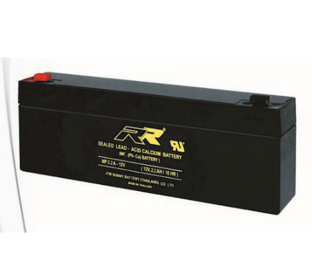 แบตเตอรี่ แห้ง 12V 2.2Ah RR SLA BATTERY MP 2.2A-12V