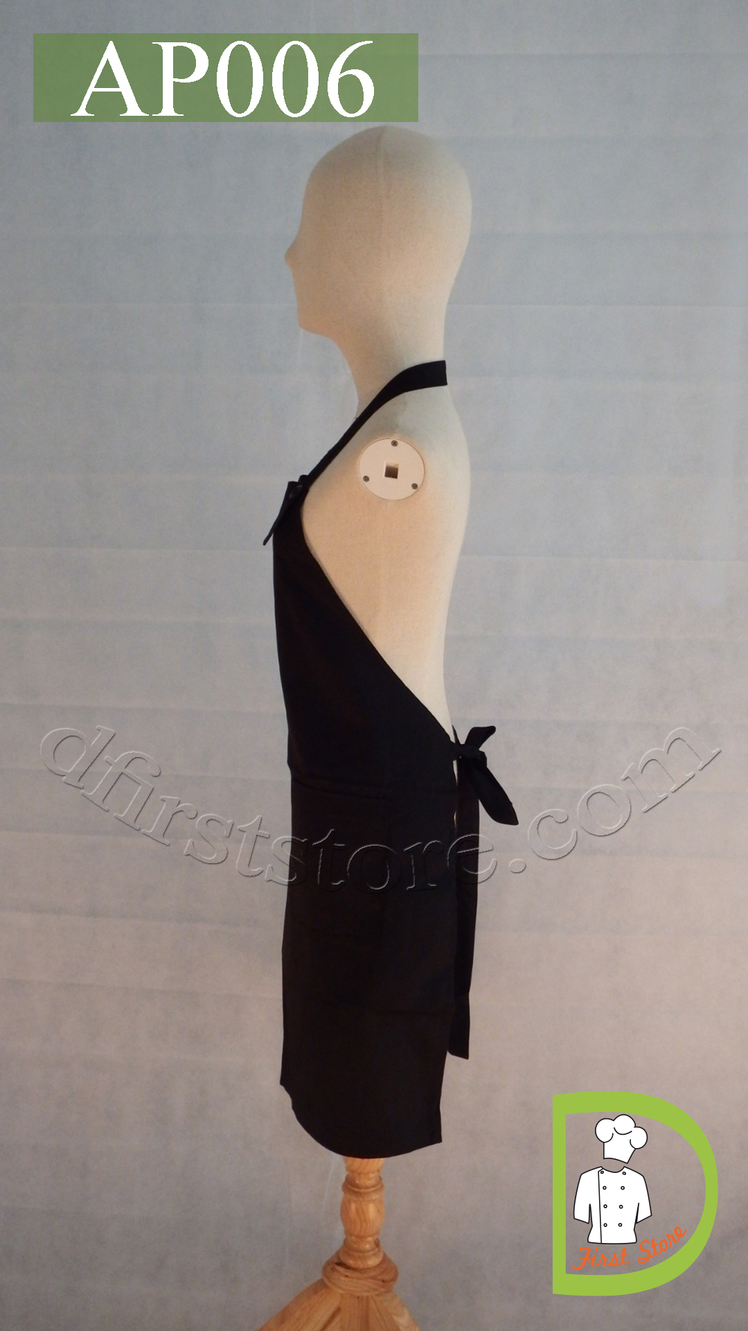 AP006 Full Body Bib Apron ผ้ากันเปื้อน เต็มตัว