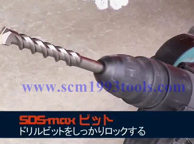 UNIKA ยูนิกะ ดอกสว่านเจาะคอนกรีต SDS MAX concrete drill ยาว 540 มม. ญี่ปุ่น คุณภาพดี