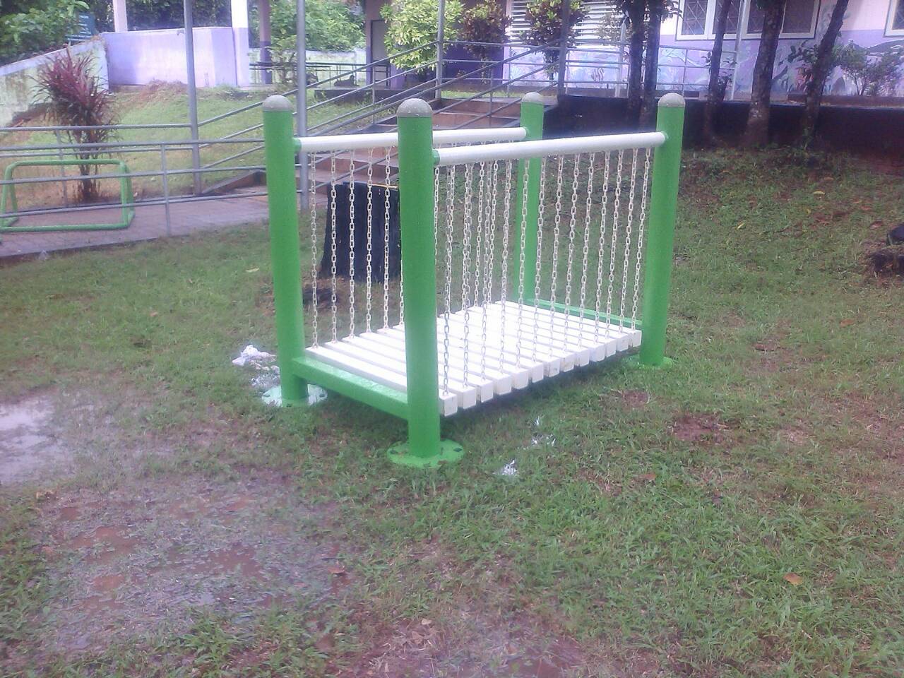 รหัส PG ผลงานติดตั้ง (อบต.ทุ่งค่าย อ.ย่านตาขาว ตรัง) เครื่องเล่นสนามกลางแจ้งสำหรับเด็ก