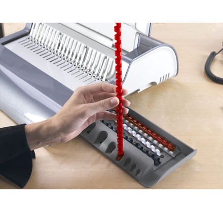 เครื่องเจาะกระดาษไฟฟ้าและเข้าเล่มมือโยก Fellowes รุ่น Galaxy E500