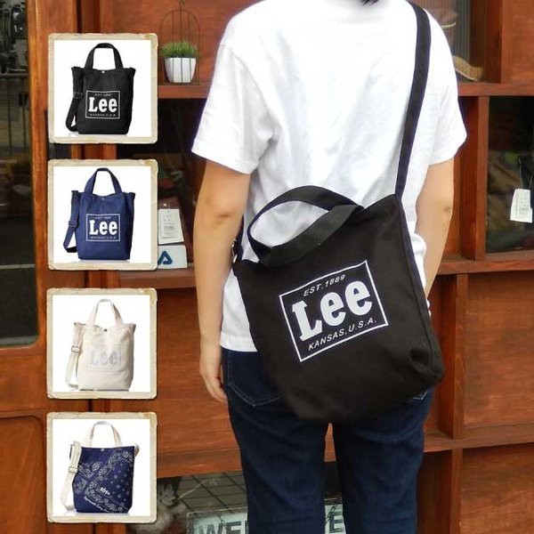 กระเป๋าสะพายข้าง Lee Vintage 2-Way Tote Bag ของใหม่ ของแท้ พร้อมส่งจากไทย กระเป๋าคาดเอว กระเป๋าคาดอก
